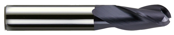 3/16 End Mill  Carbide  Single End  Ball End  3 Flute
 Altin - 57829