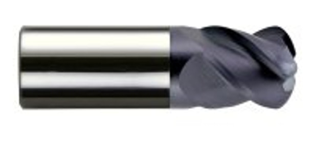 5/32 End Mill  Carbide  Single End  Ball End  4 Flute
 Altin - 55852