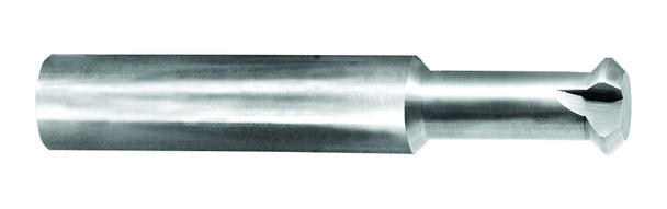 1/4 Chamfer Mill  Carbide Single End  Back Chamfer  Single Flute- Uncoated - 12334
