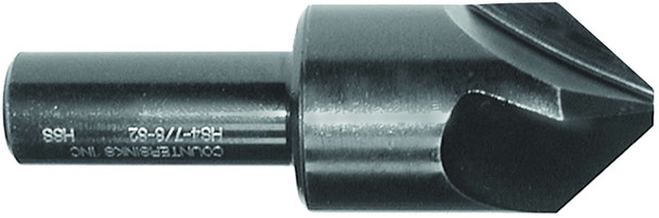 3/8 Countersink  Hss  Four Flute- Black Oxide - 18615