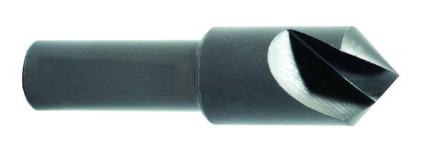 7/8 Countersink  Hss  Single Flute- Black Oxide - 19208