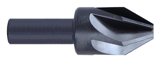 3/16 Countersink  Hss  Six Flute- Black Oxide - 18058