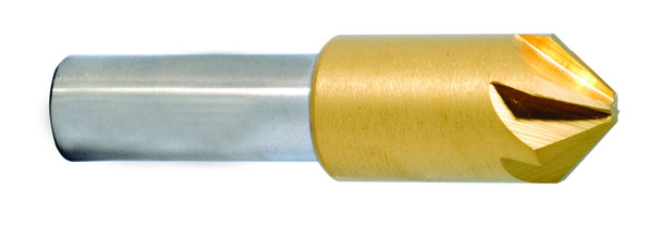 3/16 Countersink  Hss  Six Flute- Tin - 18192