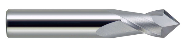 .9mm Drill Mill  Carbide  2 Flute  90 Degree Metric- Uncoated - 13368