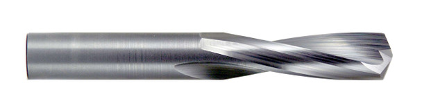 9.5mm Drill  Carbide  Screw Machine  2 Flute  135 Degree
 Uncoated - 17431
