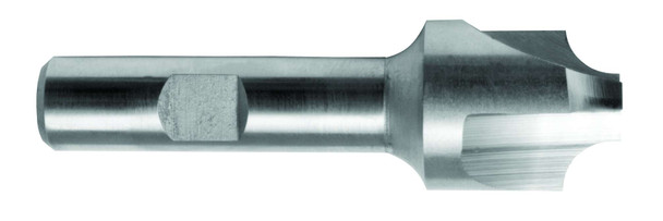 3/8 End Mill  Cobalt  Corner Rounding  3 Flute- Uncoated - 12732