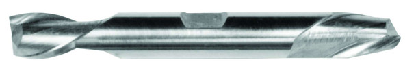 1/8 End Mill  Cobalt  Double End  Square End  2 Flute  Lhs  Lhc (cc)- Uncoated - 12235