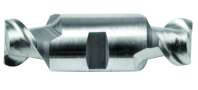 1/4 End Mill  Cobalt  Double End  Square End  2 Flute (cc)- Uncoated - 10916