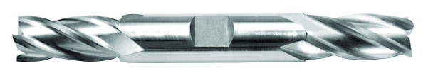 19/32 End Mill  Cobalt  Double End  Square End  4 Flute (cc)- Uncoated - 11874