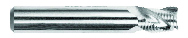 1 End Mill  Cobalt  For Aluminum  Fine Pitch Roughers  3 Flute- Ticn - 45892