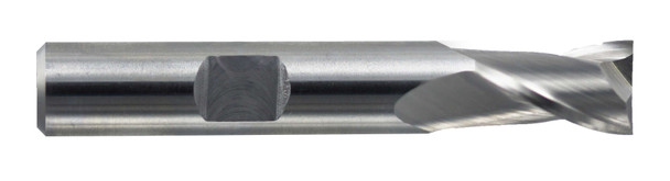 3/8 End Mill  Cobalt  Keyway Cutter  2 Flute- Uncoated - 10224