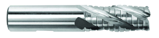 1 End Mill  Cobalt  Rougher Finisher Combo  Multiple Flute (ncc)- Ticn - 41261