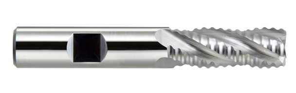 1-1/8 End Mill  Cobalt  Roughers  Coarse Pitch  Multiple Flute (ncc)- Ticn - 42610