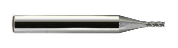 11/64 End Mill  Cobalt  Single End  Micro  4 Flute- Uncoated - 11150