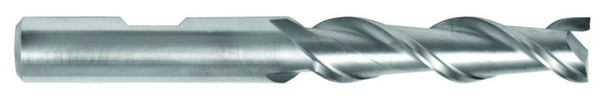 1/2 End Mill  Cobalt  Single End  Square End  2 Flute 40º For Aluminum (cc)- Uncoated - 10676