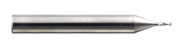 1/32 End Mill  Cobalt  Single End  Square  2 Flute- Ticn - 40002