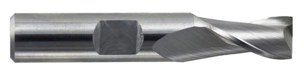 7/16 End Mill  Cobalt  Single End  Square  2 Flute- Ticn - 42836
