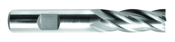 3/4 End Mill  Cobalt  Single End  Square  Multiple Flutes (cc)- Ticn - 41602