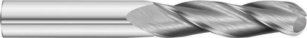 3/8 Solid Dura-carb End Mill Extra-long Length Ball Se - 33073
