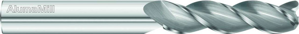1 Solid Dura-carb Alumamill G3 Extra-long Length Corner Radius Se - 27911