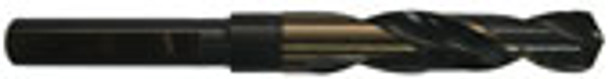 Hss(m2) 118 Degree Split Point 3 Flat Gold & Black S & D Drill - D1191032