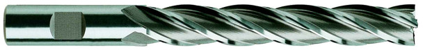4 Flute Extra Long Length Center Cut Tin Coated 8% Cobalt - 09297CN