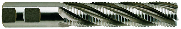4 Flute Long Length Center Cut Coarse Pitch Rougher Tialn-extreme Coated 8% Cobalt - 65359CE