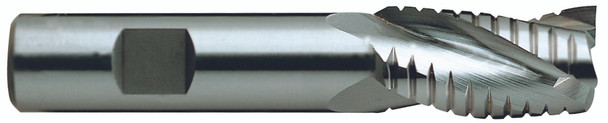 6 Flute Regular Length Coarse Pitch Rougher & Finisher Tin Coated 8% Cobalt - 73461CN