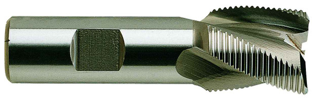 4 Flute Stub Length Center Cut Fine Pitch Rougher Tin Coated 8% Cobalt - 75359CN