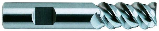 3 Flute Regular Length 60 Deg Helix Tialn-futura Coated Carbide - 20573TF