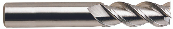3 Flute Regular Length 45 Deg Helix Tialn-futura Coated Carbide - 34579TF