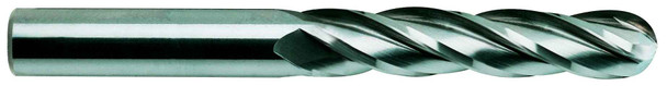 4 Flute Extra Long Length Ball Nose Carbide - 53906