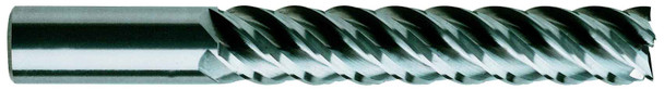 5 Flute Extra Long Length 45 Deg Helix Tialn-futura Coated Carbide - 59598TF