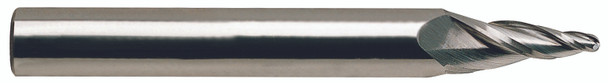 3 Flute Regular Length Ball Nose Tapered Carbide - 88580