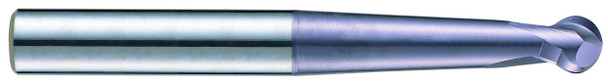 2 Flute Long Length Ball Nose Sphere Type X-power Carbide - 93410