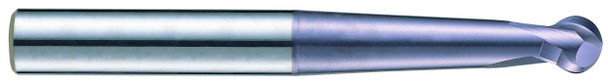 2 Flute Long Length Ball Nose Sphere Type X-power Carbide - 93416