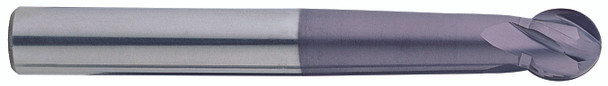 4 Flute Long Length Ball Nose Sphere Type X-power Carbide - 93420