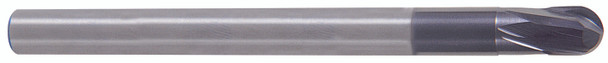 2 Flute 15 Deg Helix Ball Nose X-power For Over 55hrc Carbide - 93486