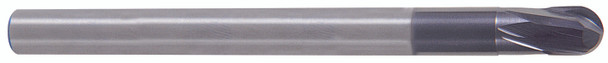 2 Flute 15 Deg Helix Ball Nose X-power For Over 55hrc Carbide - 93487