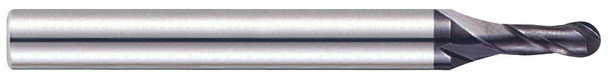2 Flute Miniature 30 Deg Helix Ball Nose X-power Carbide - 93508