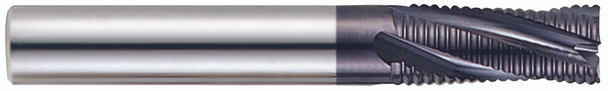 4 Flute Long Length Rougher X-power Carbide  Metric - EM814100