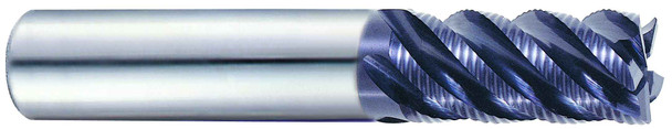 5 Flute Long Length 45 Deg Helix Rougher Jet-power Carbide - 95112