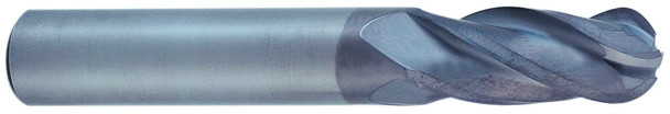 4 Flute Regular Length Ball Nose Diamond Coated Carbide - 99622