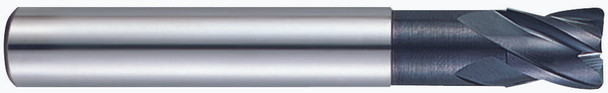 4 Flute 30 Helix Corner Radius (r.015) D-power End Mills - EIB05901