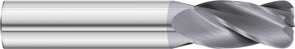 16.00 Mm Metric Size Dura-carb End Mill Standard Length Corner Radius Se - 91376