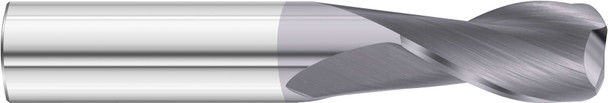1/4 Solid Dura-carb End Mill Standard Length Corner Radius Se - 33847