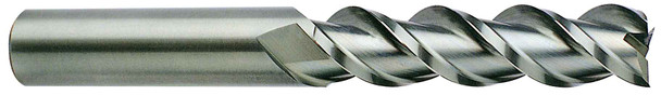 3 Flute Long 45 Degree Helix Ticn-coated Alu-power - 36593TC
