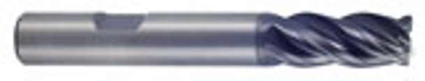 V7 Plus 4 Flute Multiple Helix Short Length Corner Radius Flat End Mill - GMF55906