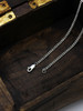 Diamond Cut Curb Solid Premium 925 Silver Chain with Lobster Claw Clasp 2.8 mm x 20 inches