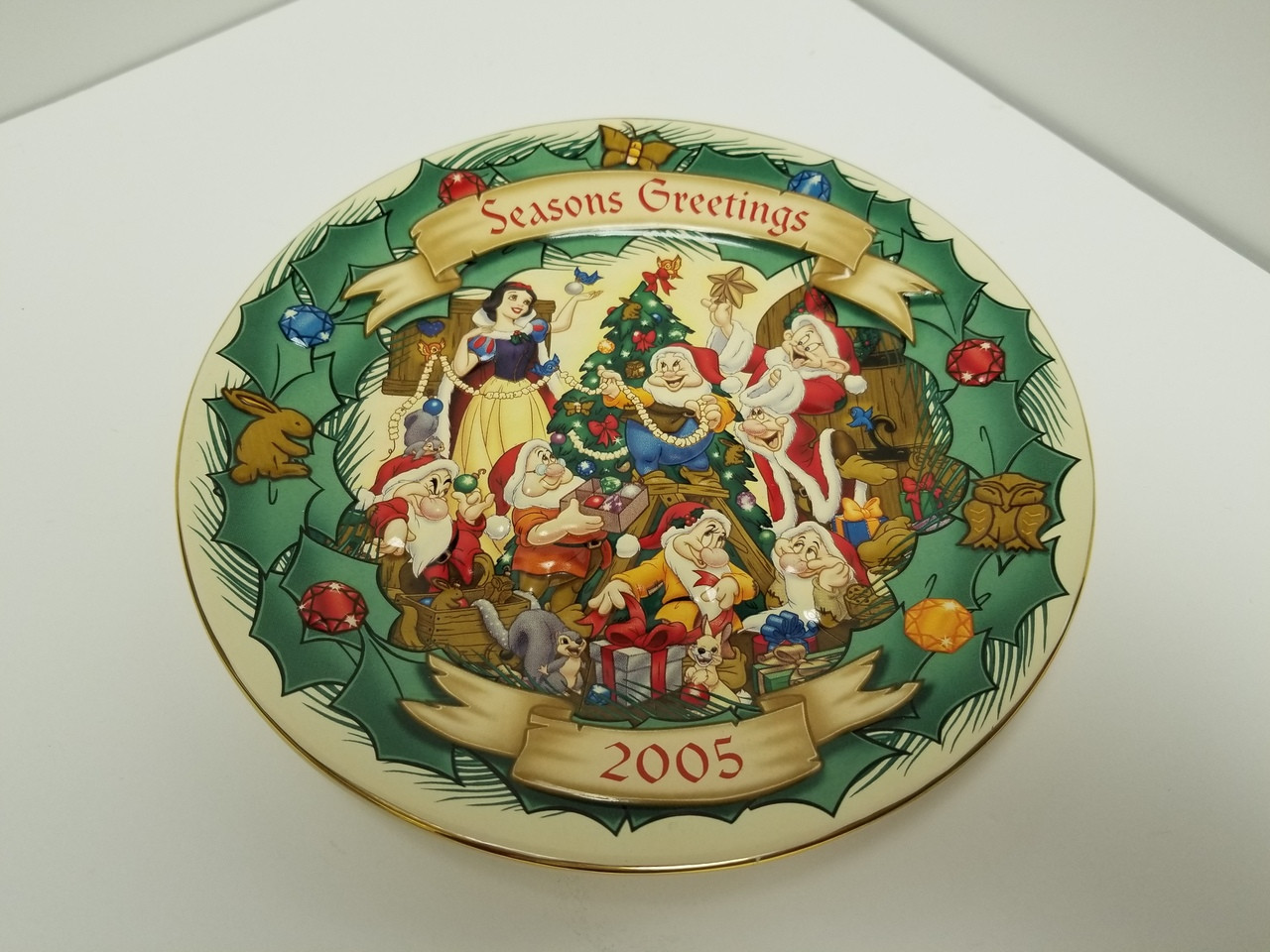 2005 Walt Disney Christmas Through The Years Snow White & The